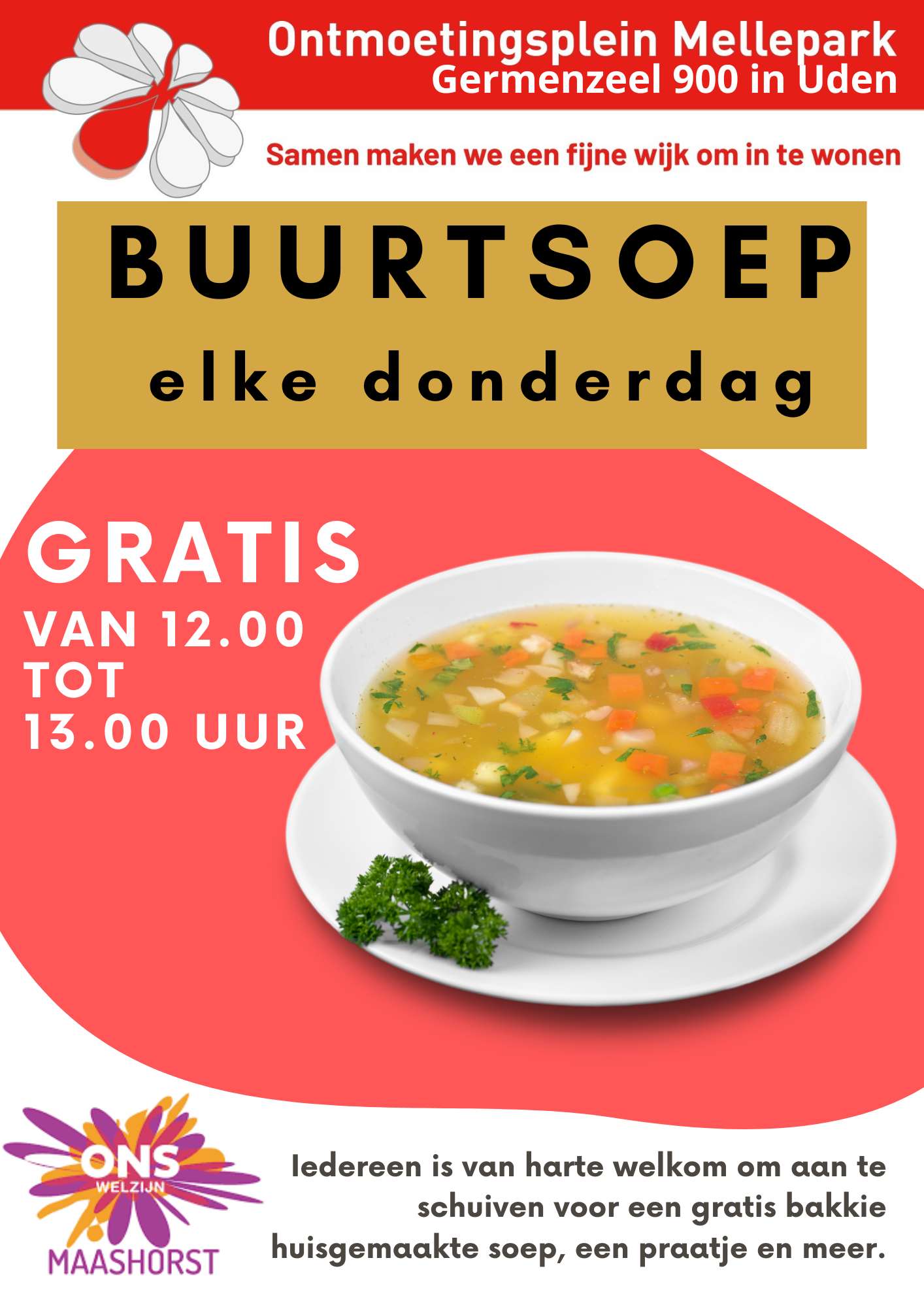 Buurtsoep elke donderdag