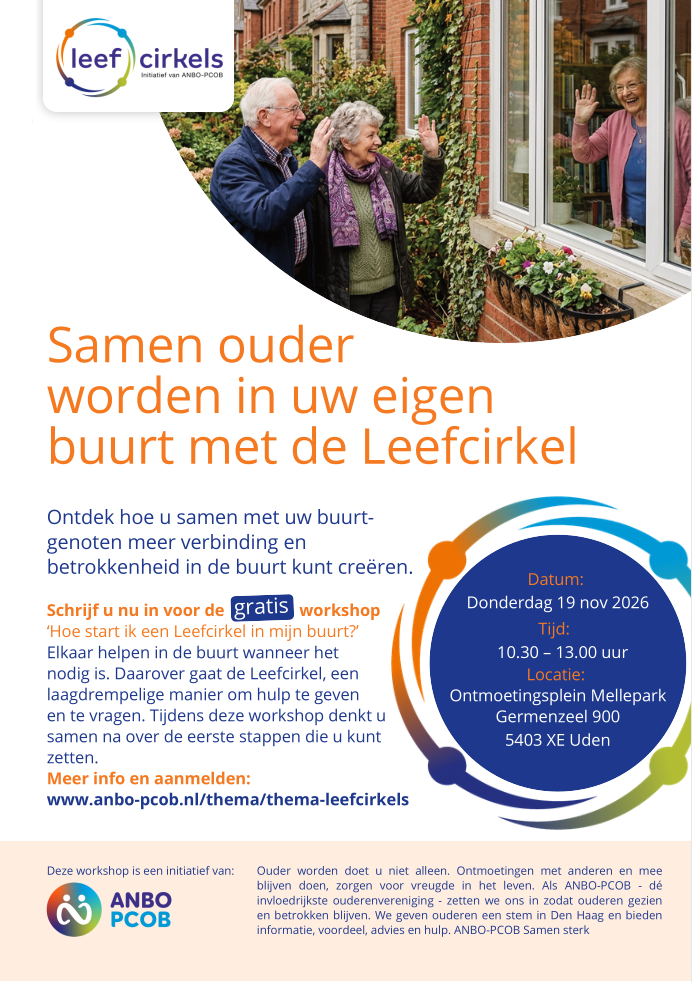 Leefcirkel flyer