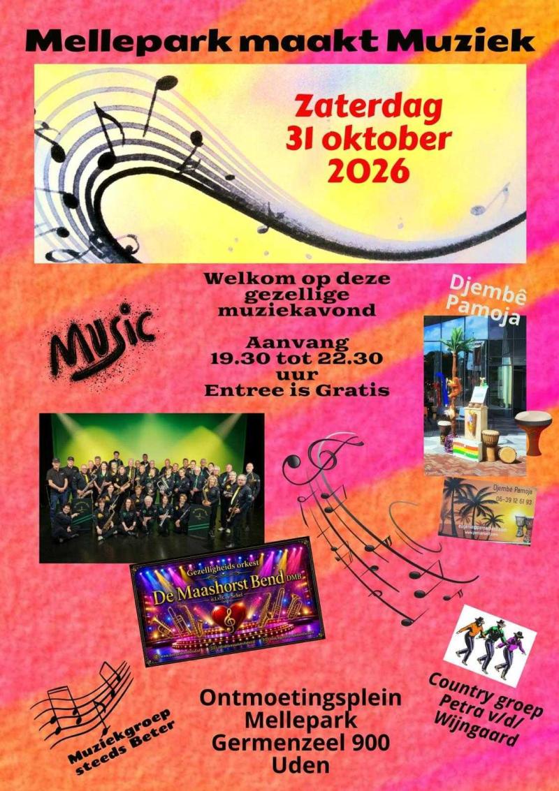 Mellepark maakt muziek